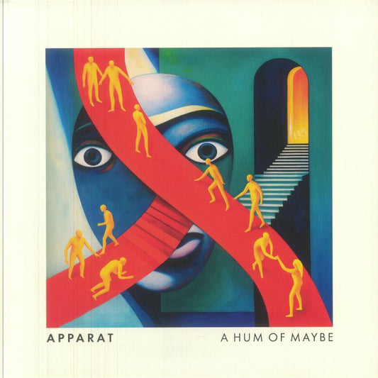 A Hum Of Maybe - Limited Edition Turquoise Vinyl 2xLP vinyl record cover