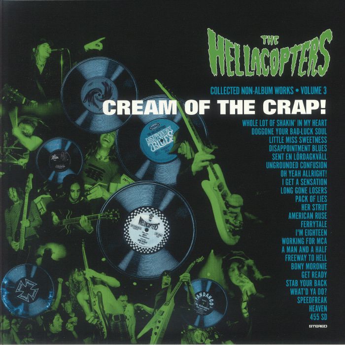 Cream Of The Crap! Collected Non Album Works Volume 3 (Remastered 2025) - Translucent Green Vinyl 2xLP vinyl record cover