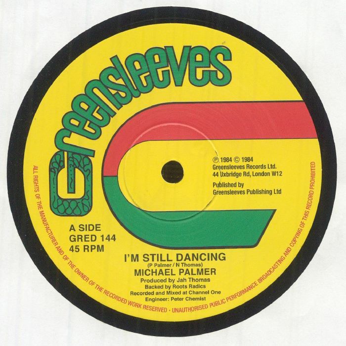 I'm Still Dancing - Vinyl Single vinyl record cover