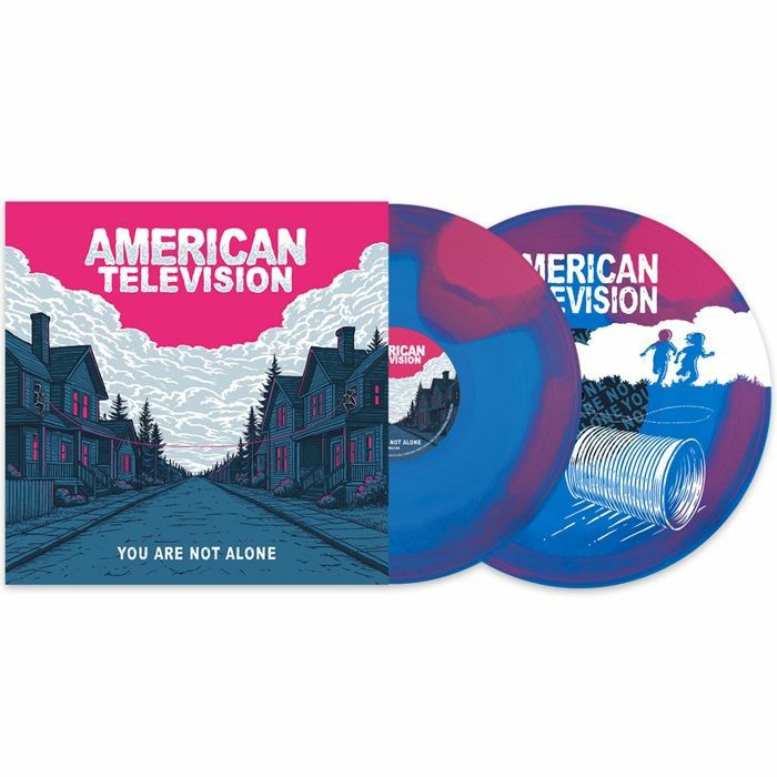 You Are Not Alone - Limited Edition Sky Blue & Pink Smash Vinyl EP vinyl record cover