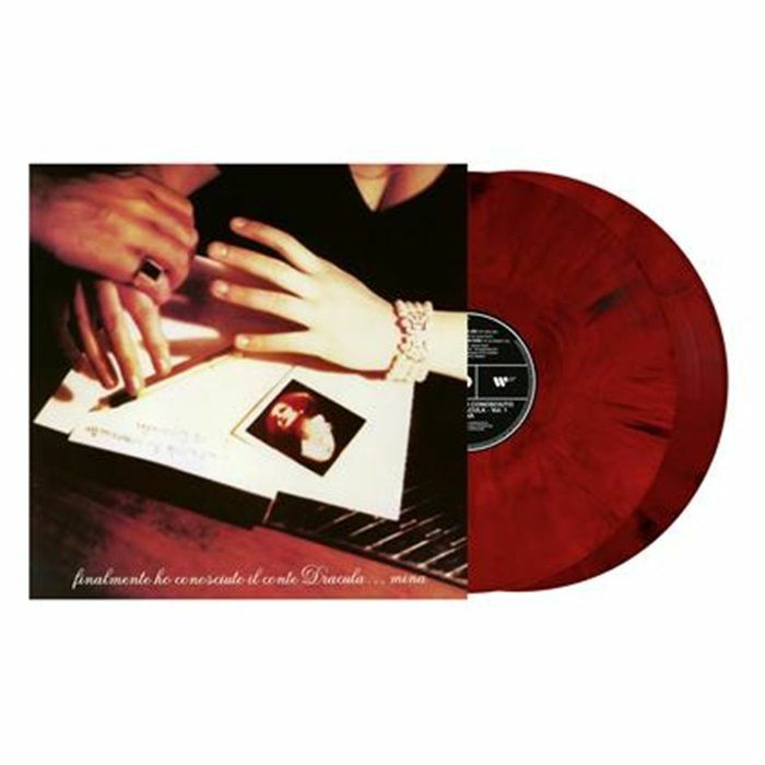 Finalmente Ho Conosciuto Il Conte Dracula - Red Marbled 2xLP vinyl record cover