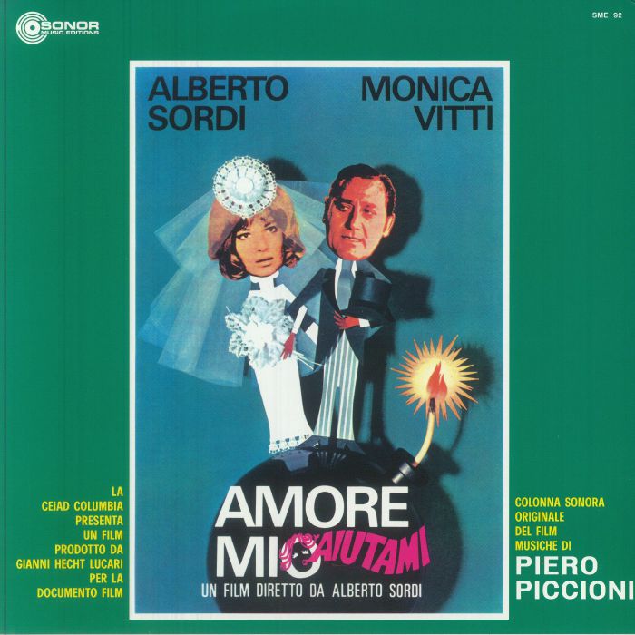 Amore Mio Aiutami - Limited Edition Remastered Vinyl LP vinyl record cover