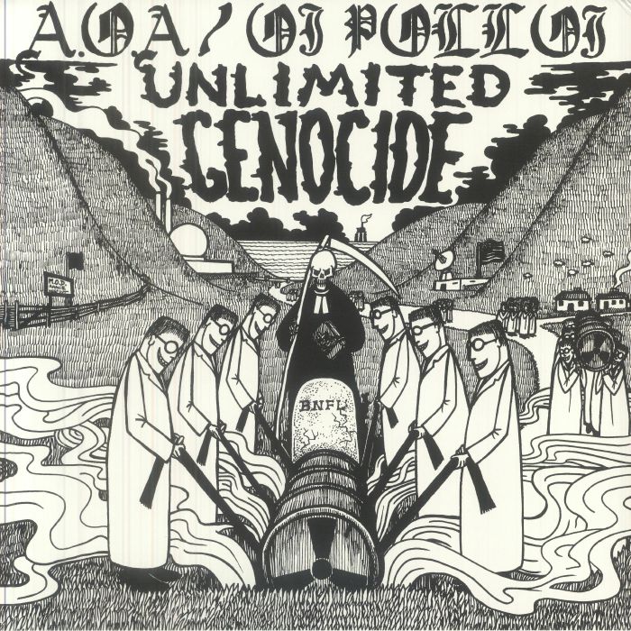 Unlimited Genocide - Vinyl LP vinyl record cover