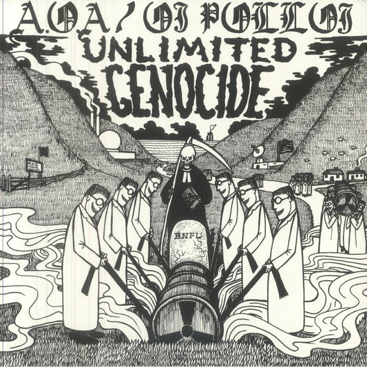 Unlimited Genocide - Vinyl LP vinyl record cover