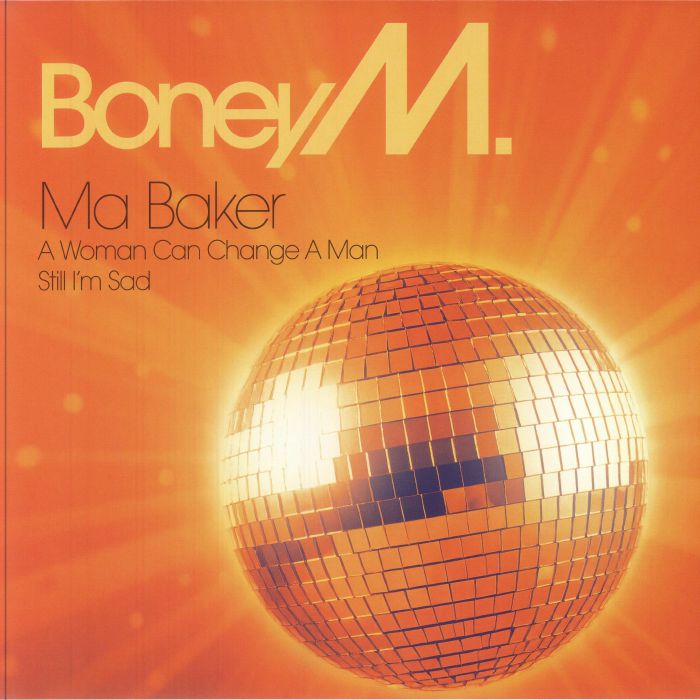 Ma Baker - Translucent Orange Vinyl LP vinyl record cover