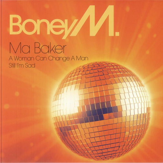 Ma Baker - Translucent Orange Vinyl LP vinyl record cover