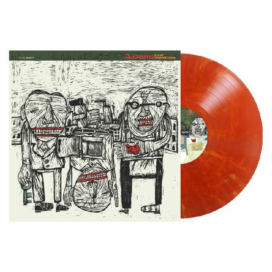 Manic Compression - 30th Anniversary Deluxe Edition Red & Orange Swirl Vinyl LP vinyl record cover