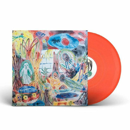 News From Planet Zombie - Limited Edition Clear Neon Orange Vinyl LP vinyl record cover