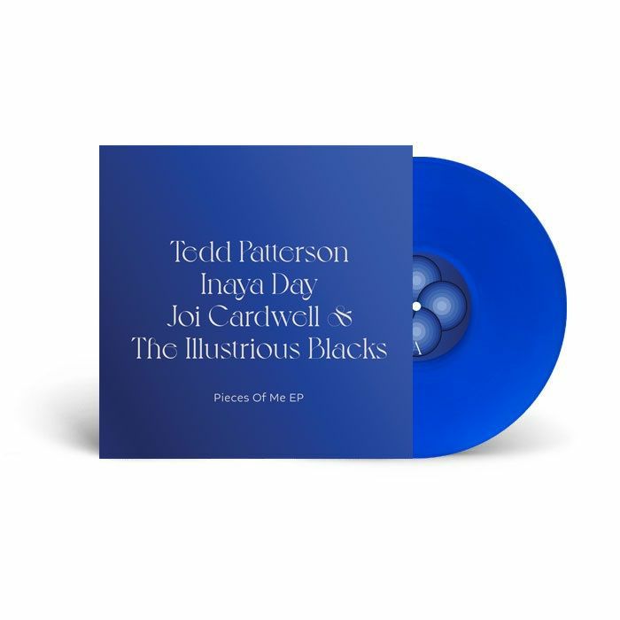 Pieces Of Me EP - Transparent Blue Vinyl EP vinyl record cover