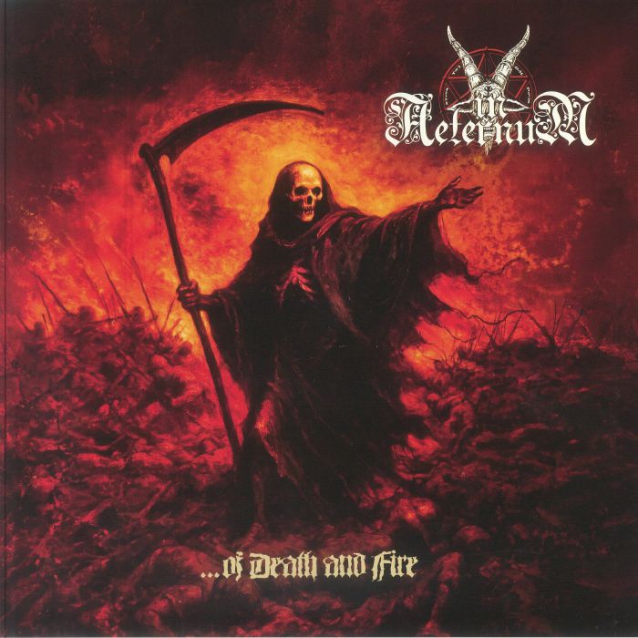 Of Death & Fire - Vinyl LP vinyl record cover