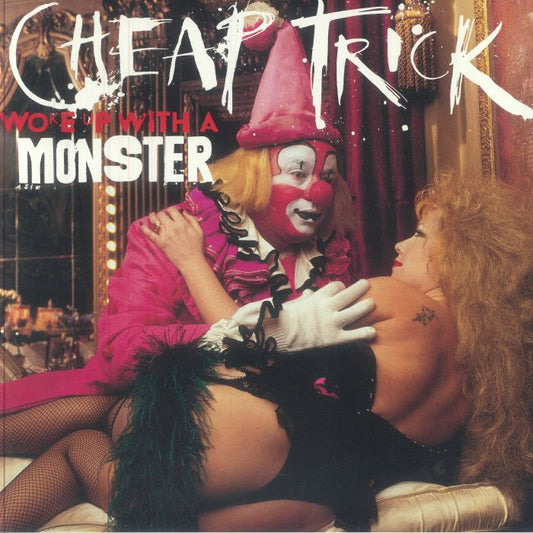 Woke Up With A Monster - Opaque Magenta Vinyl LP vinyl record cover