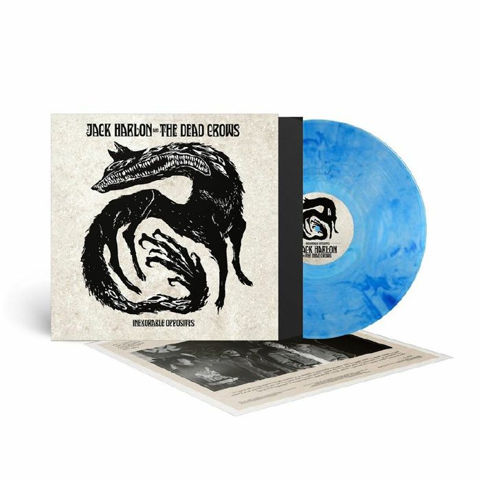 Inexorable Opposites - Limited Edition Clear Blue Smoke Vinyl LP vinyl record cover
