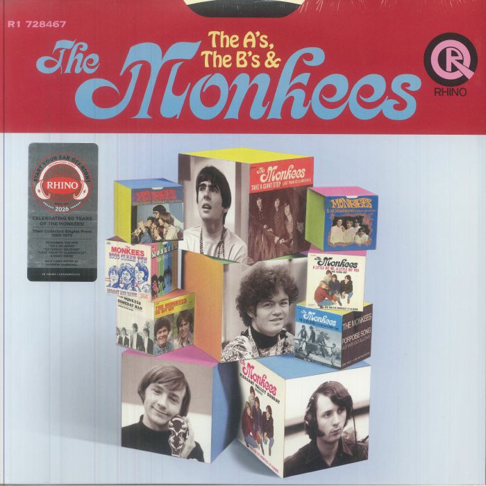 The A's, The B's & The Monkees - Limited Edition 2xLP vinyl record cover