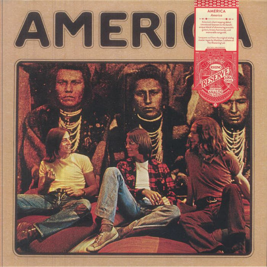 America - Limited Edition Vinyl LP vinyl record cover