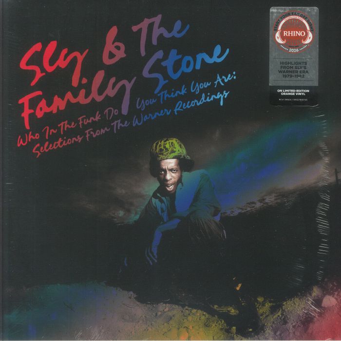 Who In The Funk Do You Think You Are: Selections From The Warner Recordings - Limited Orange Vinyl LP vinyl record cover