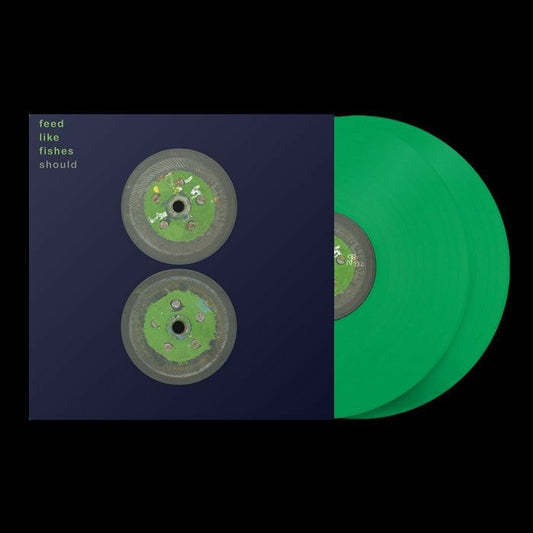 Feed Like Fishes - Green Vinyl 2xLP vinyl record cover