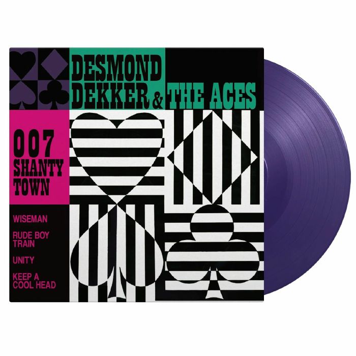 007 Shanty Town - Limited Edition Purple Vinyl LP vinyl record cover