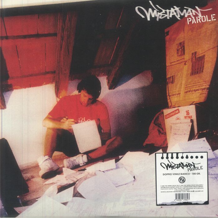 Parole - White Vinyl 2xLP vinyl record cover