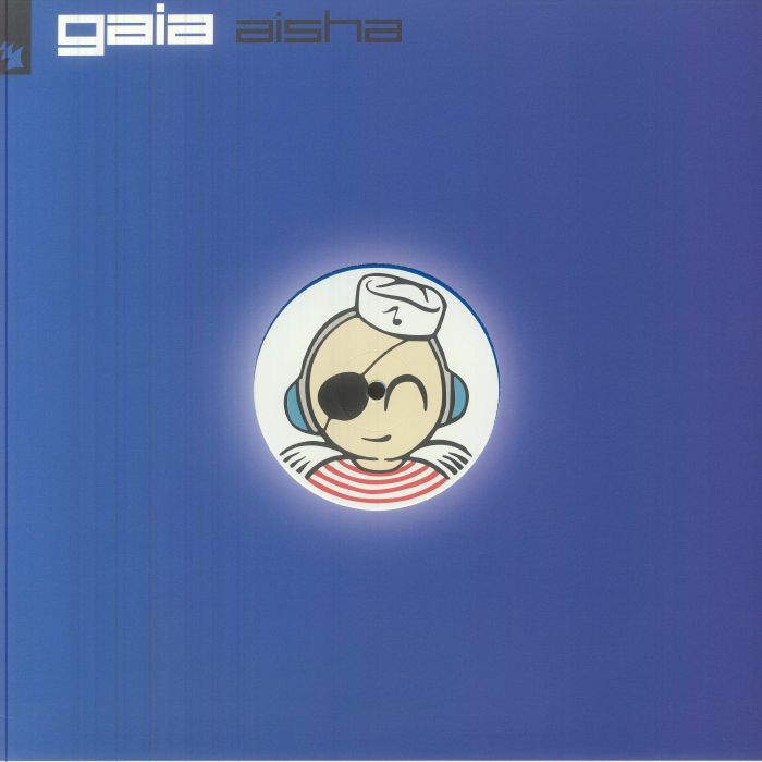 Aisha - Limited Edition Blue Vinyl Single vinyl record cover