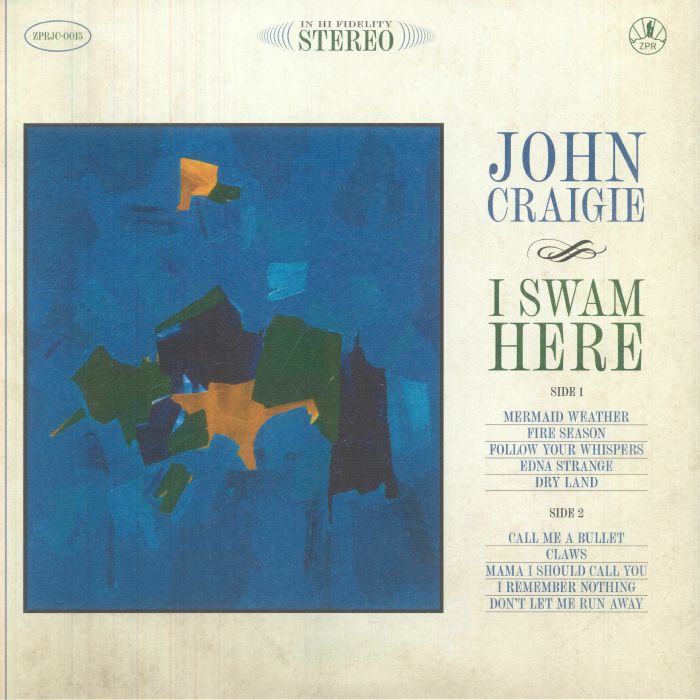 I Swam Here - Vinyl LP vinyl record cover
