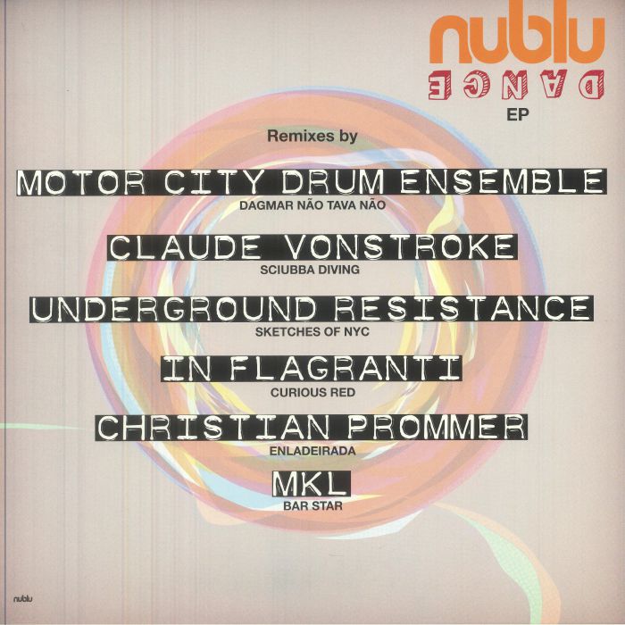 Nublu Dance EP - Coloured Vinyl EP vinyl record cover