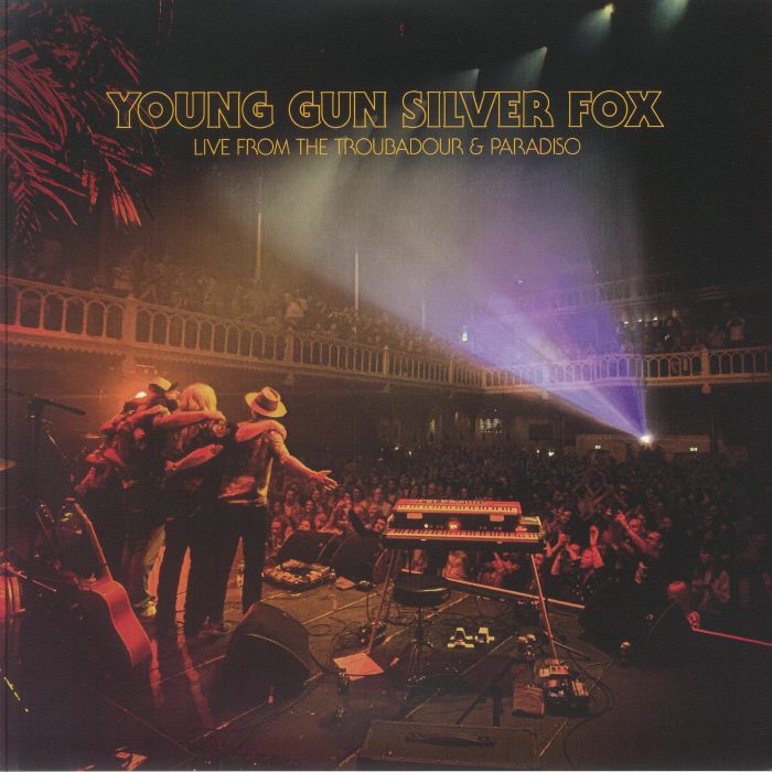 Live From The Troubadour & Paradiso - Blue Vinyl LP vinyl record cover