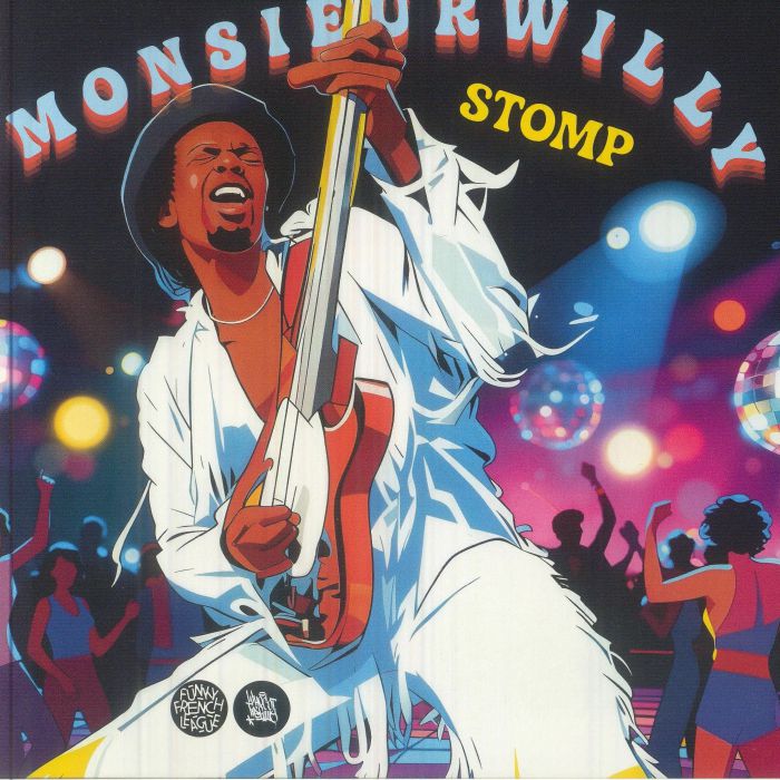 Stomp - Translucent Blue Vinyl Single vinyl record cover