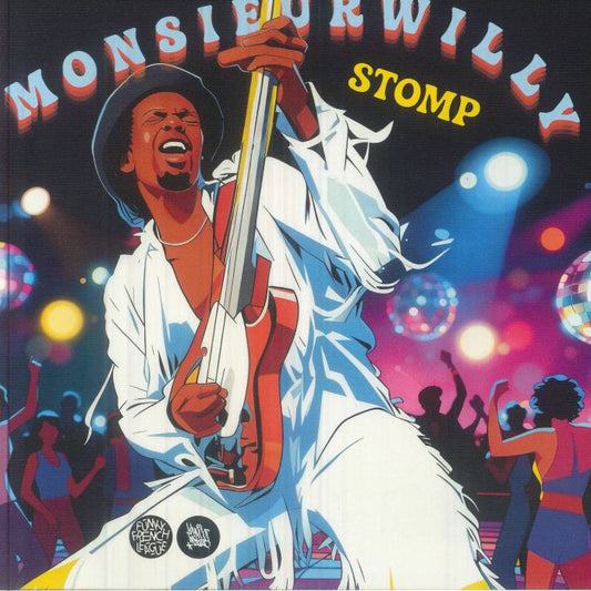 Stomp - Translucent Blue Vinyl Single vinyl record cover