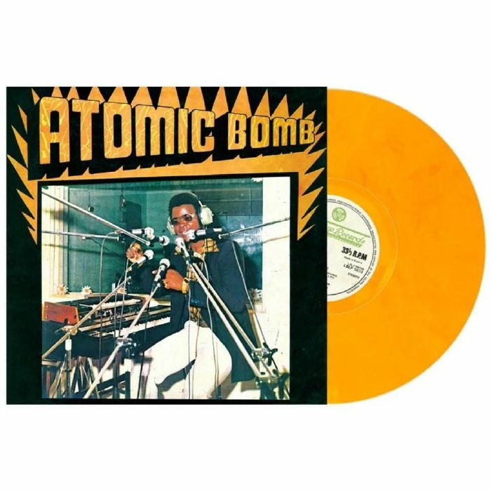Atomic Bomb - Limited Orange Vinyl LP vinyl record cover