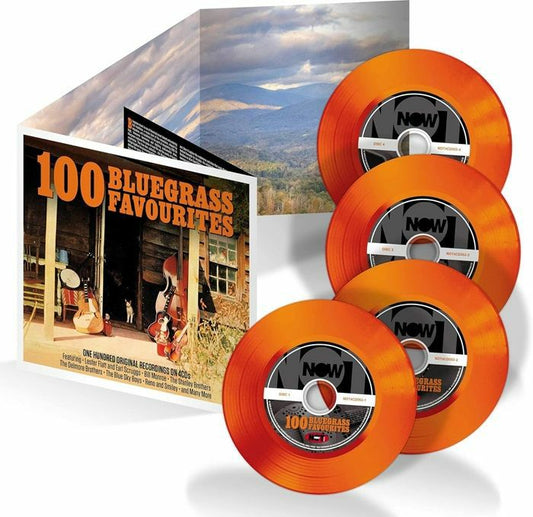 100 Bluegrass Favourites - 4CD CD cover