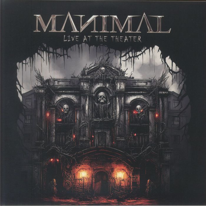 Live At The Theater - Limited Edition Red/Black Splattered 2xLP vinyl record cover