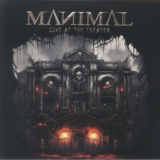 Live At The Theater - Limited Edition Red/Black Splattered 2xLP vinyl record cover