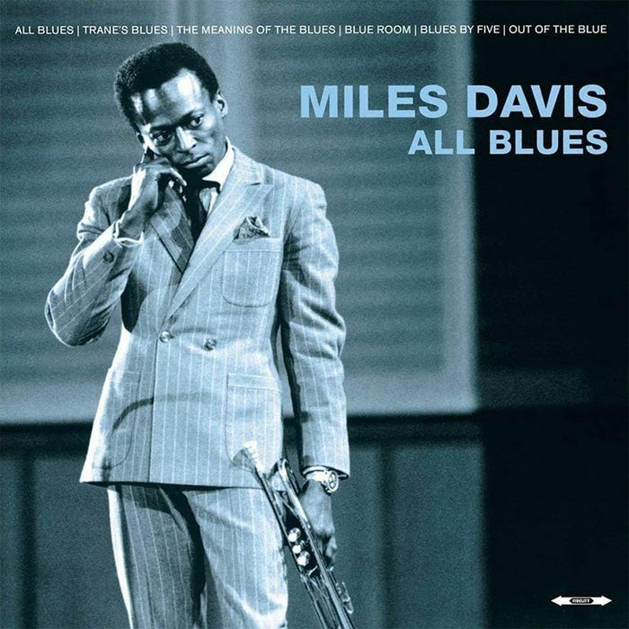 All Blues - Marbled Eco Vinyl LP vinyl record cover