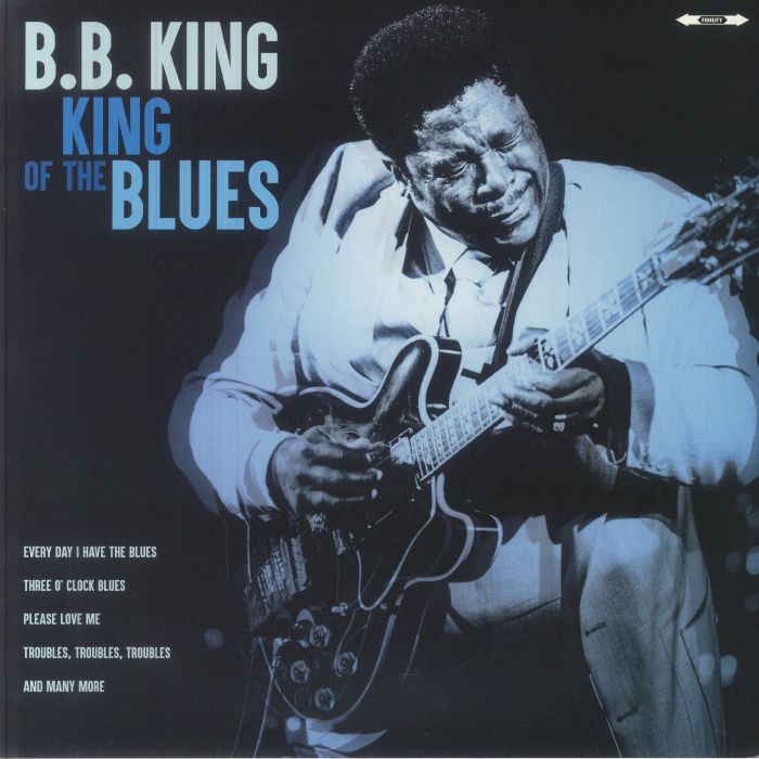 King Of The Blues - Limited Edition Marbled Vinyl LP vinyl record cover