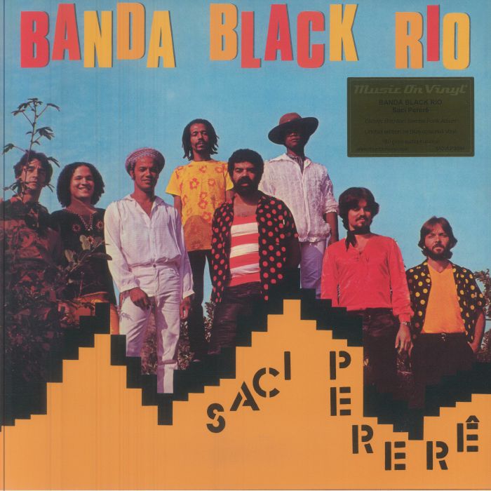 Saci Perere - Limited Edition Blue Vinyl LP vinyl record cover