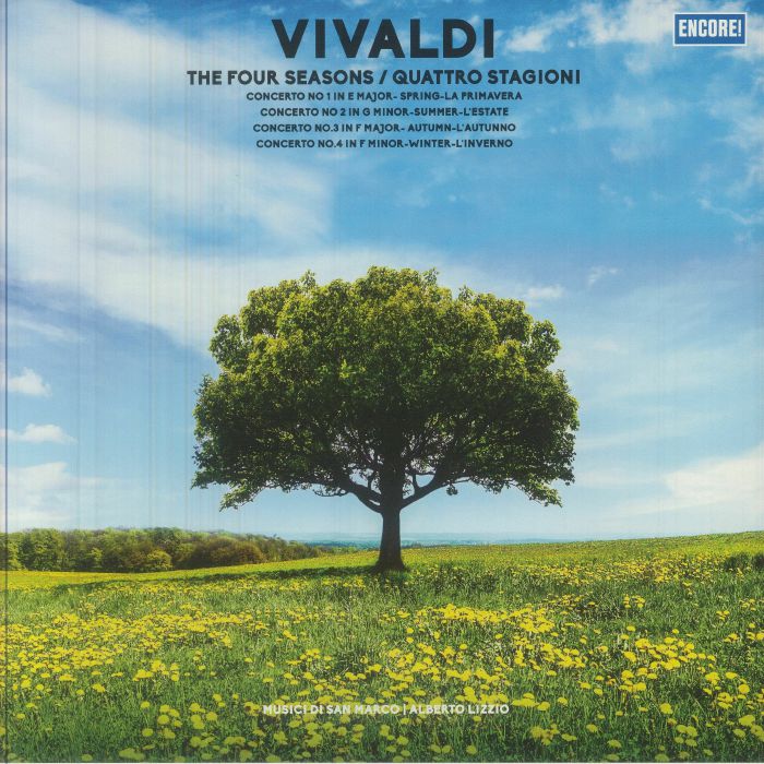 The Four Seasons - Limited Edition Marbled Eco Vinyl LP vinyl record cover
