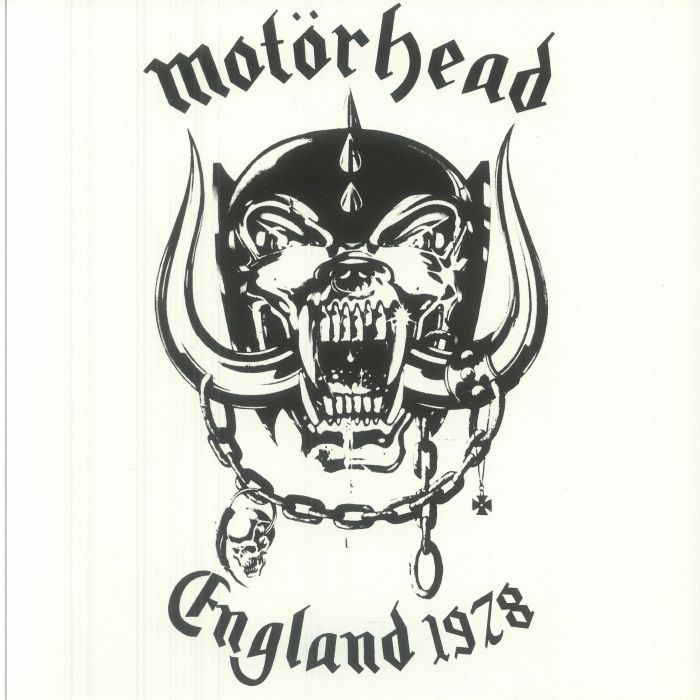 England 1978 - Clear Vinyl LP vinyl record cover