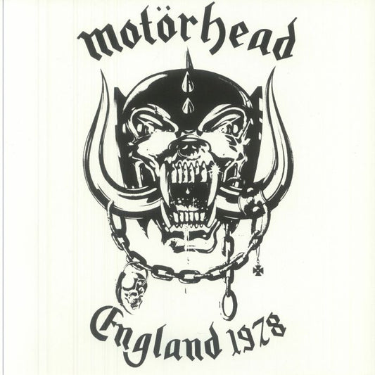 England 1978 - Clear Vinyl LP vinyl record cover