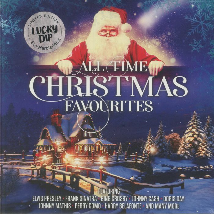 All Time Christmas Favourites - Limited Edition Coloured Vinyl LP vinyl record cover