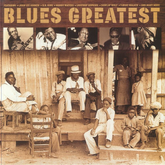 Blues Greatest - Limited Edition Eco Marbled Vinyl LP vinyl record cover