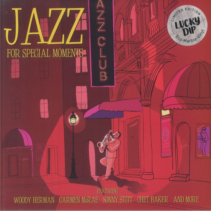 Jazz For Special Moments - Limited Edition Marbled Vinyl LP vinyl record cover