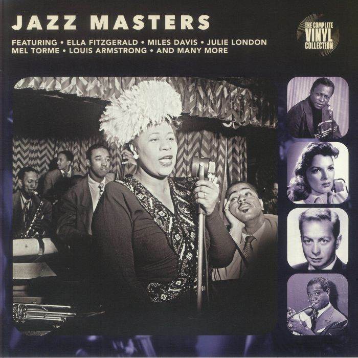 Jazz Masters - Limited Edition Marbled Vinyl LP vinyl record cover