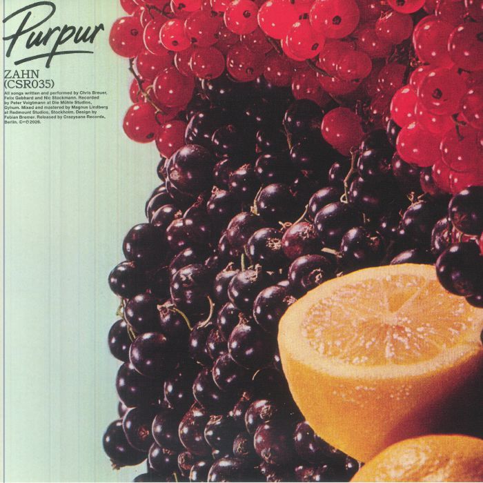 Purpur - Blue Vinyl LP vinyl record cover