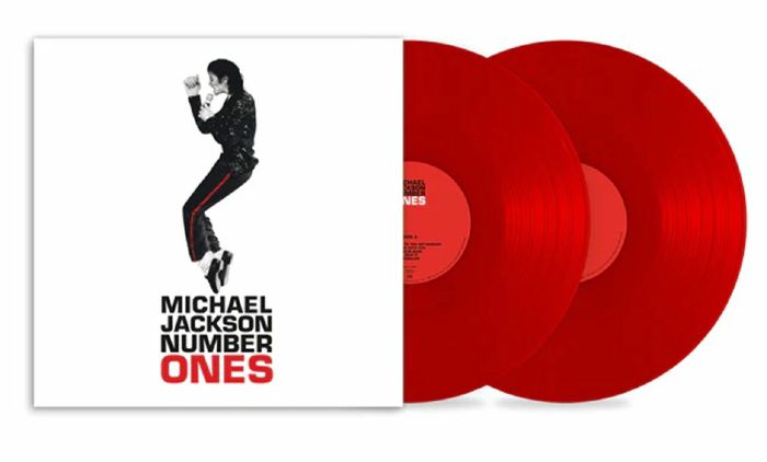 Number Ones - Limited Edition Red Vinyl 2xLP vinyl record cover
