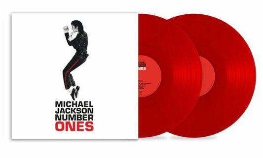 Number Ones - Limited Edition Red Vinyl 2xLP vinyl record cover
