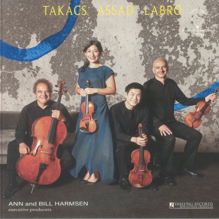 Takacs Assad Labro - Vinyl LP vinyl record cover