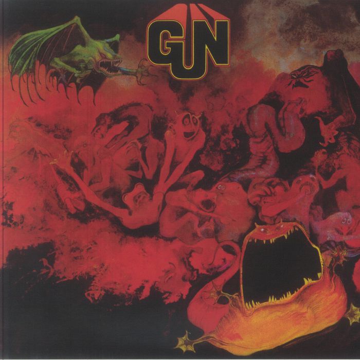 Gun - Limited Edition Clear Smokey Vinyl LP vinyl record cover