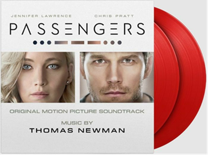 Passengers (Soundtrack) - 10th Anniversary Clear Red 2xLP vinyl record cover