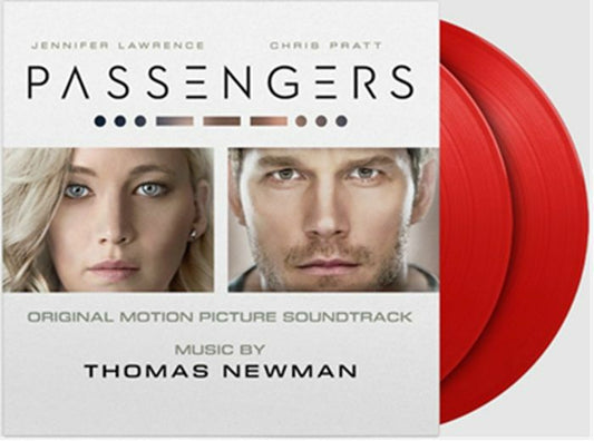 Passengers (Soundtrack) - 10th Anniversary Clear Red 2xLP vinyl record cover
