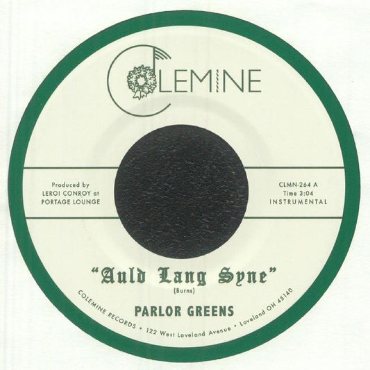 Auld Lang Syne - Limited Edition Green Vinyl Single vinyl record cover